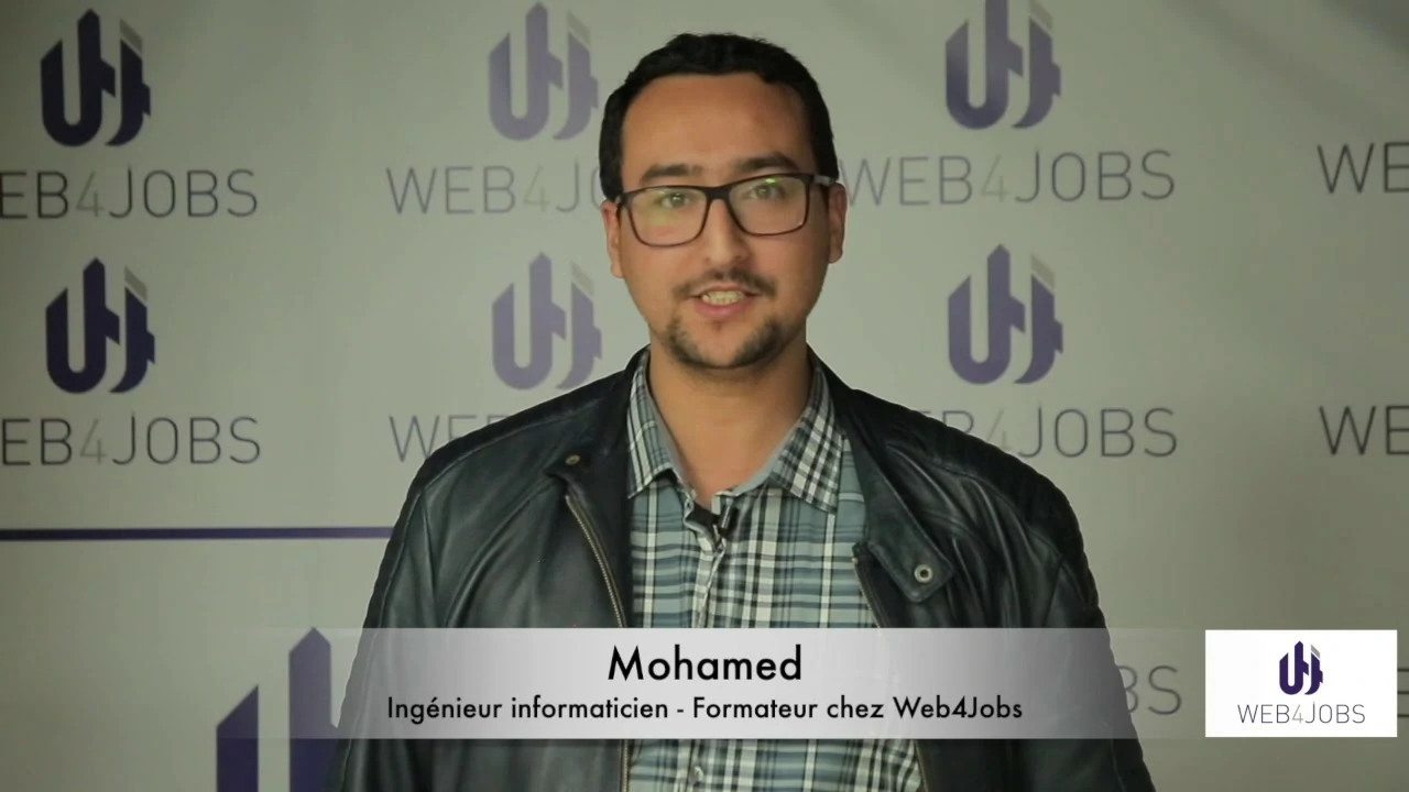 Témoignage de Mohamed - Formateur Web4Jobs