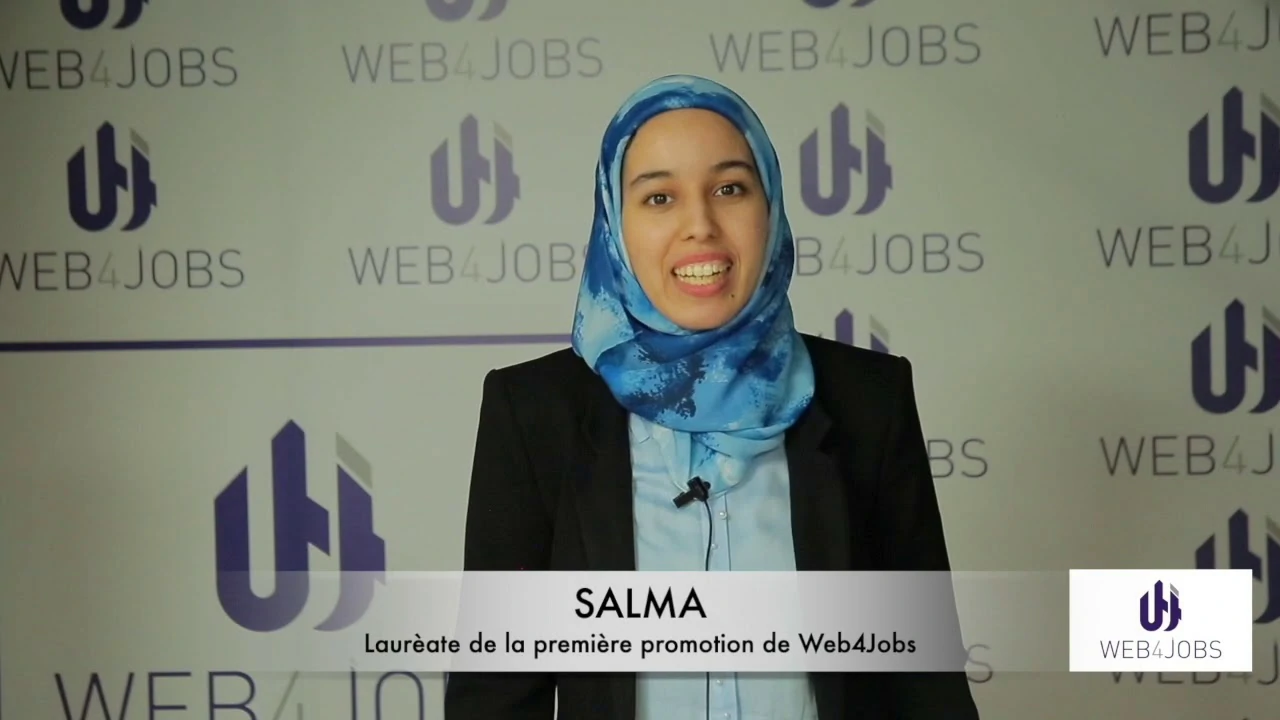 Témoignage de lauréate - Salma, Project Manager